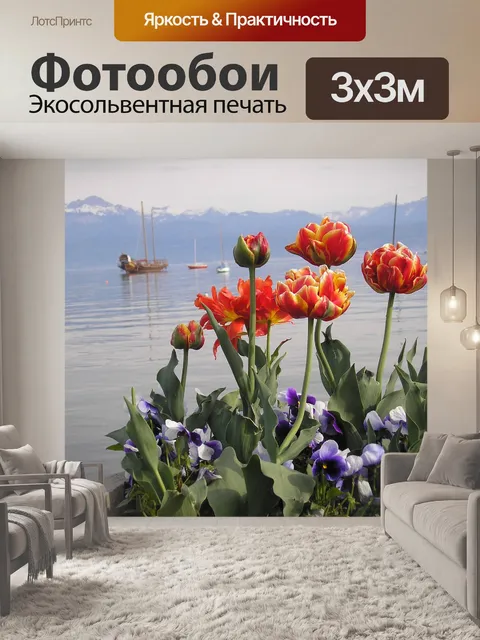 Фотообои Женевское озеро