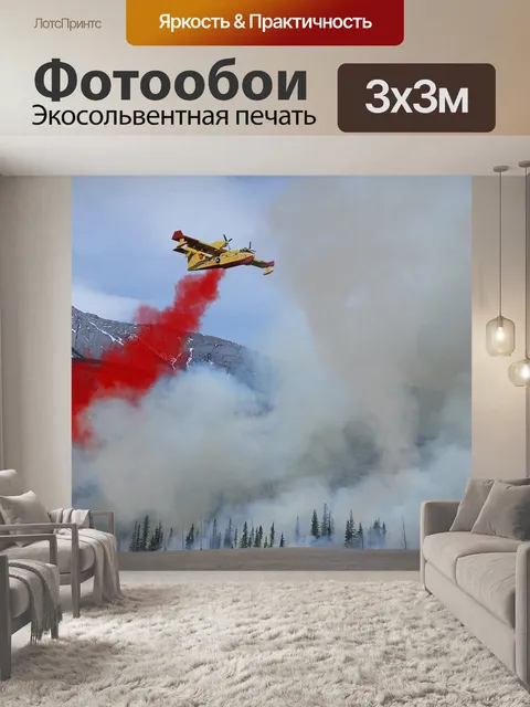 Фотообои Лесной пожар