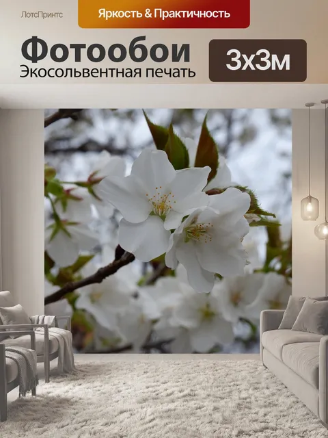 Фотообои Цветы