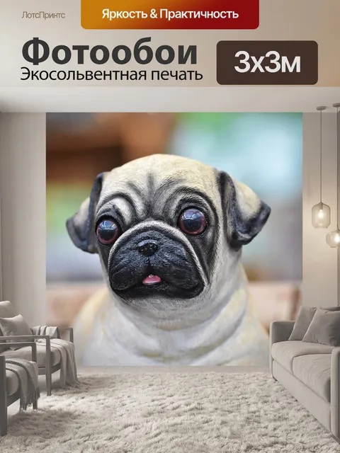 Фотообои Фигура собаки