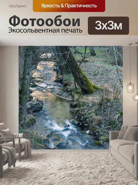 Фотообои Ручей