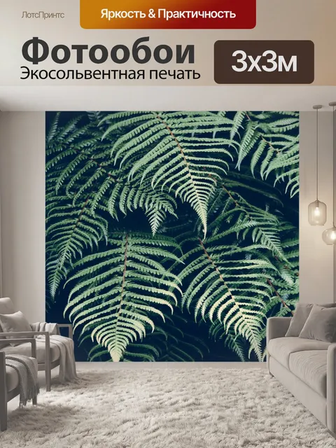 Фотообои Папоротники