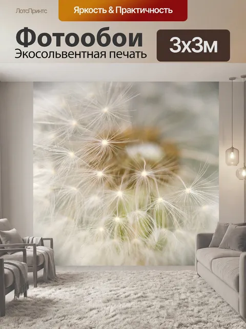 Фотообои Одуванчик