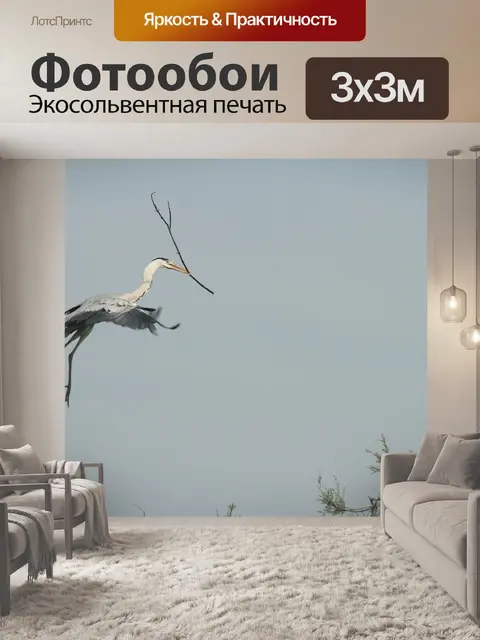 Фотообои Цапля