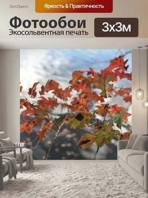 Фотообои Листья