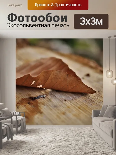 Фотообои Листья