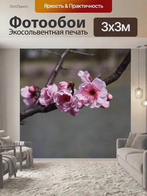 Фотообои Цветение сливы