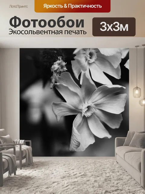 Фотообои Цветы