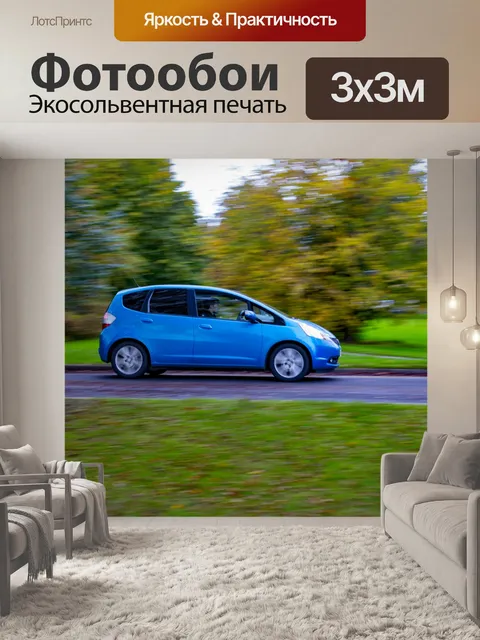 Фотообои Вождение на дороге