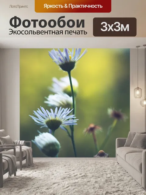 Фотообои Цветы