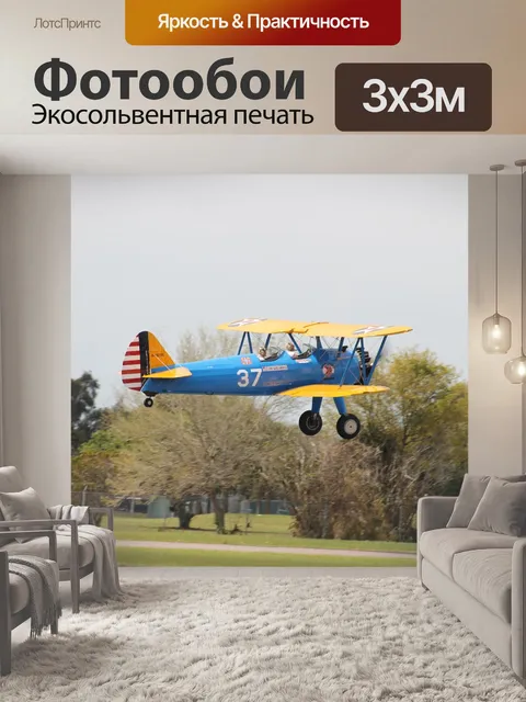 Фотообои Биплан