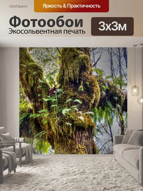 Фотообои Мшистое Дерево