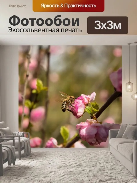 Фотообои Цветы
