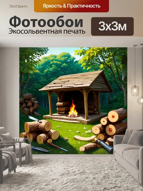 Фотообои на заднем плане стилизованная деревянная баня