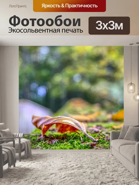 Фотообои Листья
