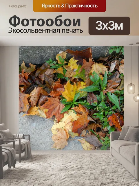 Фотообои Листья