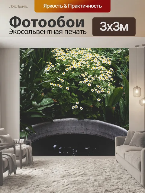 Фотообои Цветы