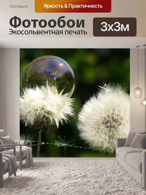 Фотообои Одуванчик