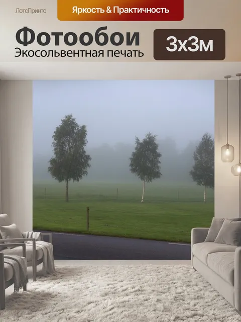 Фотообои Туман