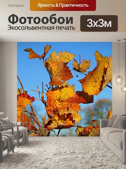 Фотообои Листья