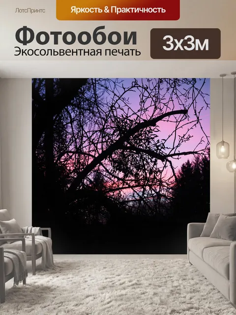 Фотообои Послесвечение