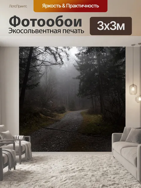 Фотообои Лесная тропа