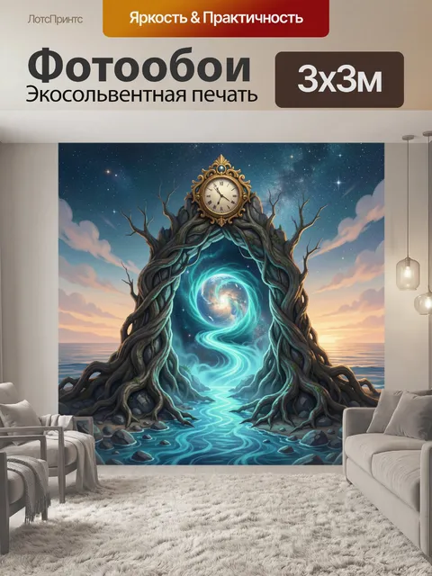 Фотообои Временной портал у океана