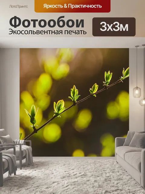 Фотообои Листья