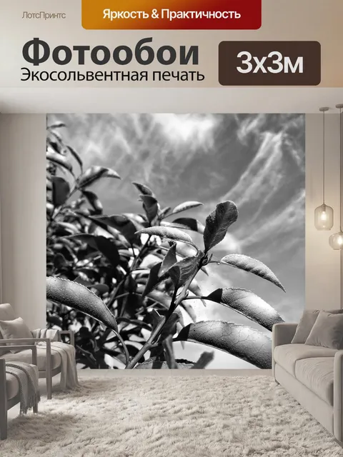 Фотообои Листья