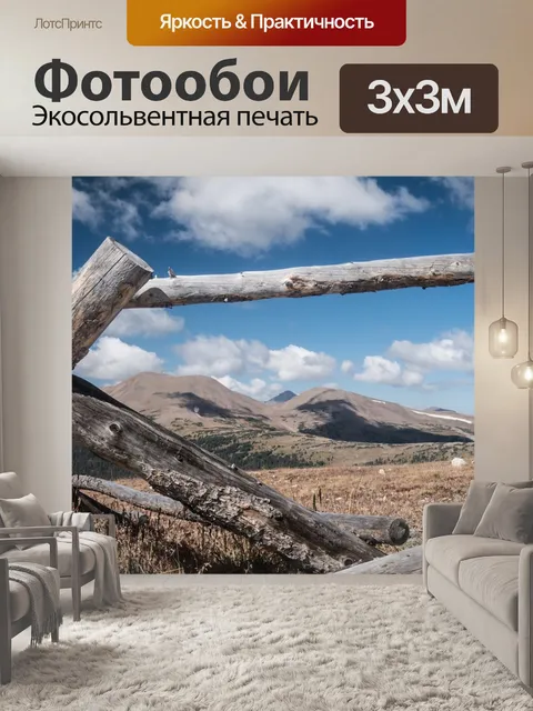 Фотообои Древесина
