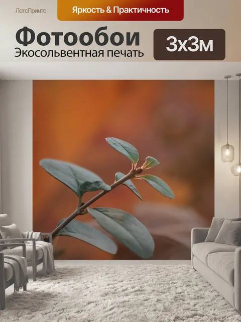 Фотообои Листья