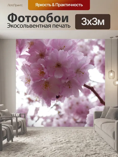Фотообои Вишня в цвету