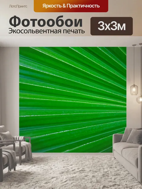 Фотообои Тропический лист фон