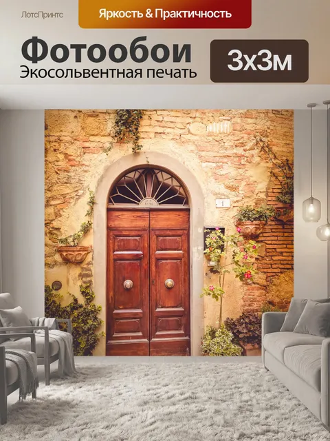Фотообои Старая дверь
