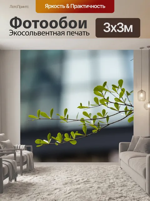 Фотообои Листья