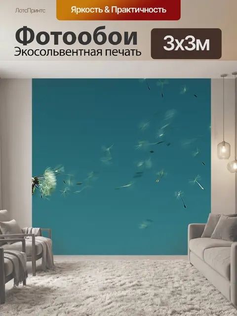 Фотообои Одуванчик