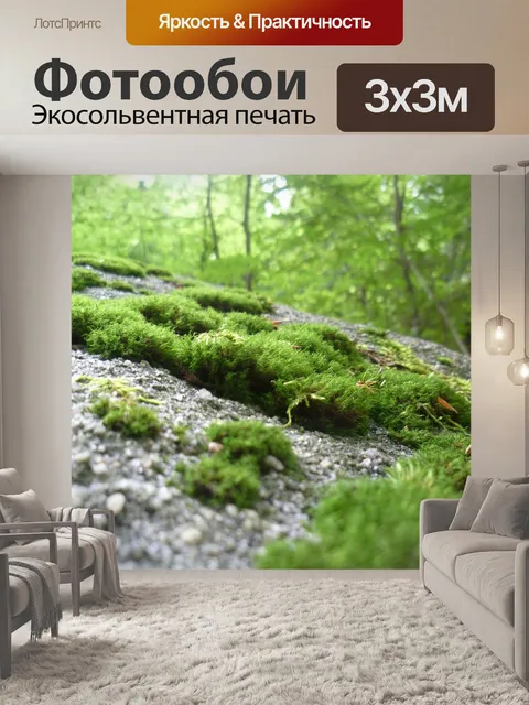Фотообои Мох