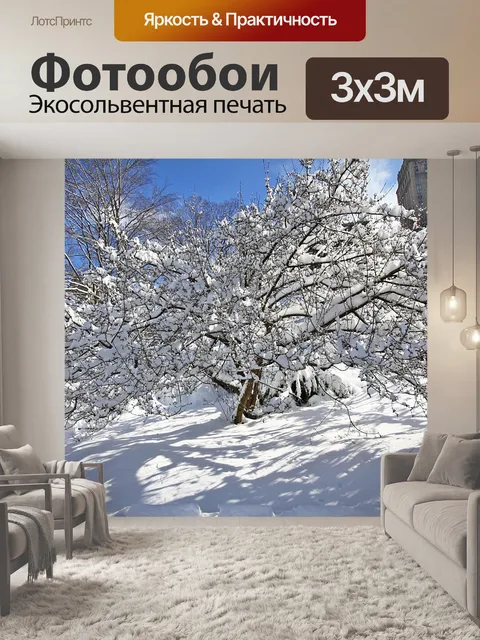Фотообои Зимняя сцена