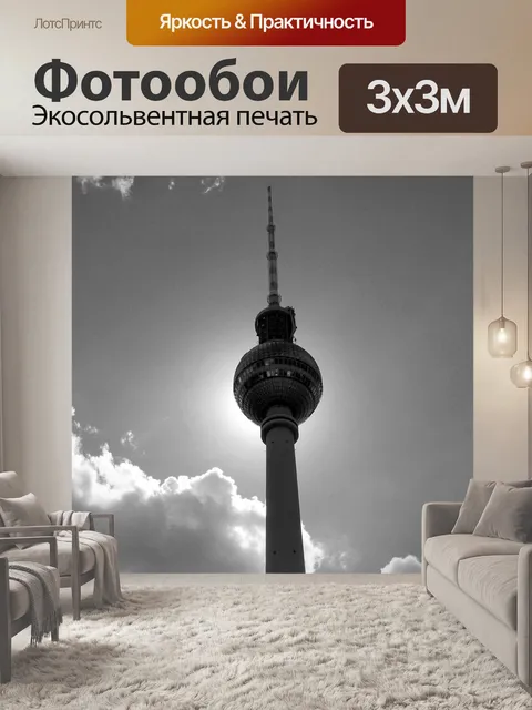 Фотообои Черно-белый