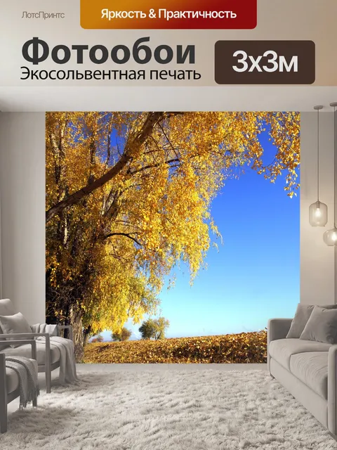 Фотообои Золотая осень