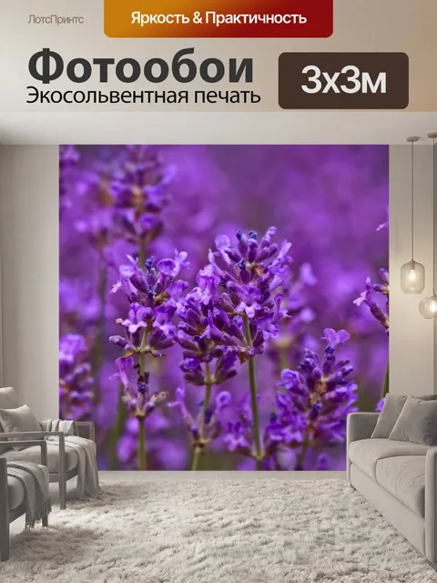 Фотообои Лаванда