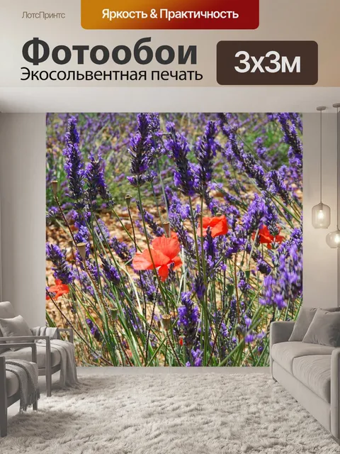 Фотообои Лаванда