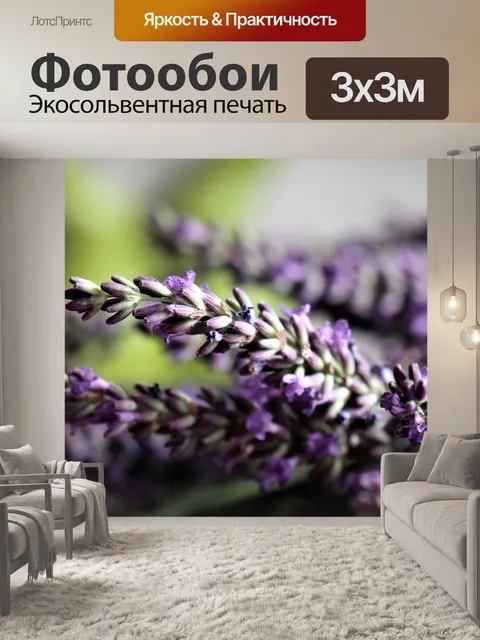 Фотообои Лаванда