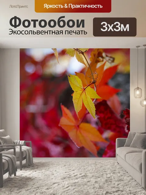 Фотообои Листья