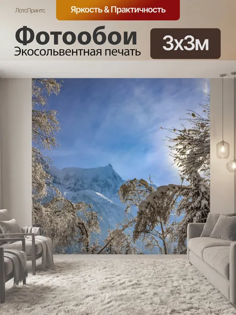 Фотообои Зимний Пейзаж