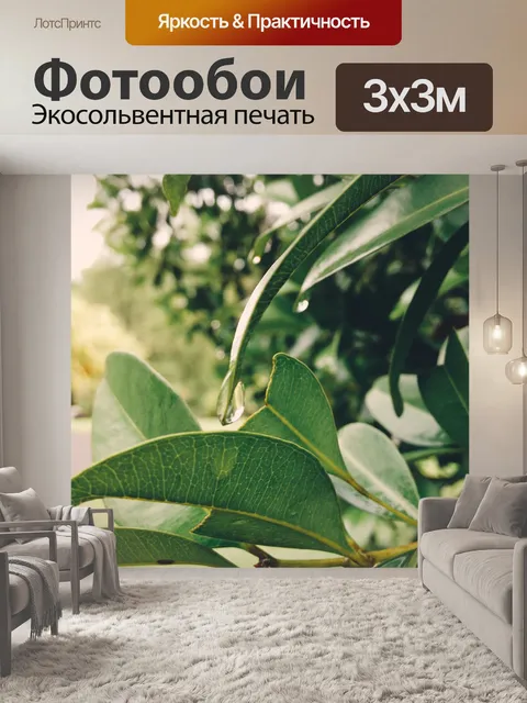 Фотообои Ботаника