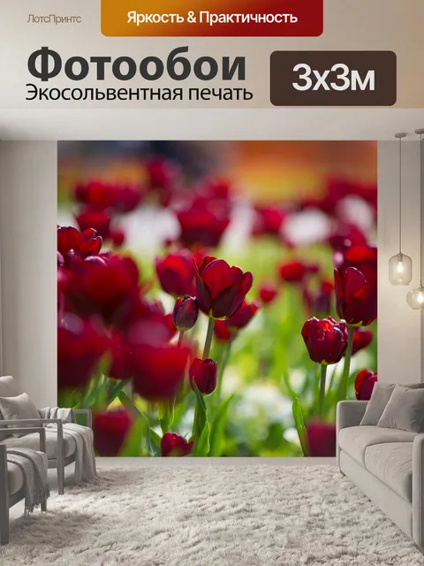Фотообои Цветы