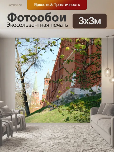 Фотообои У подножия Кремлевской стены