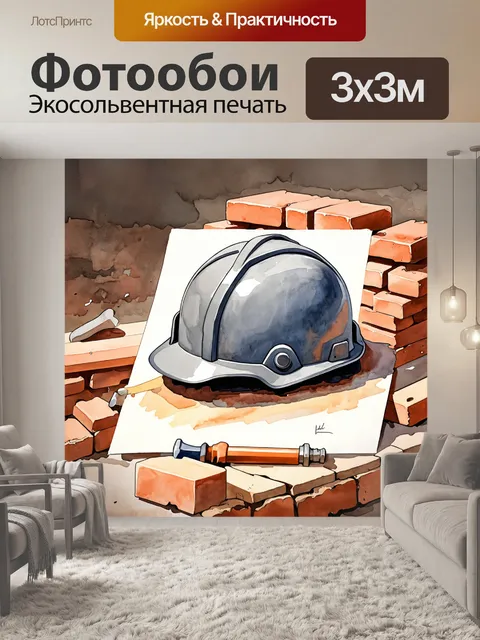 Фотообои акварельная живопись