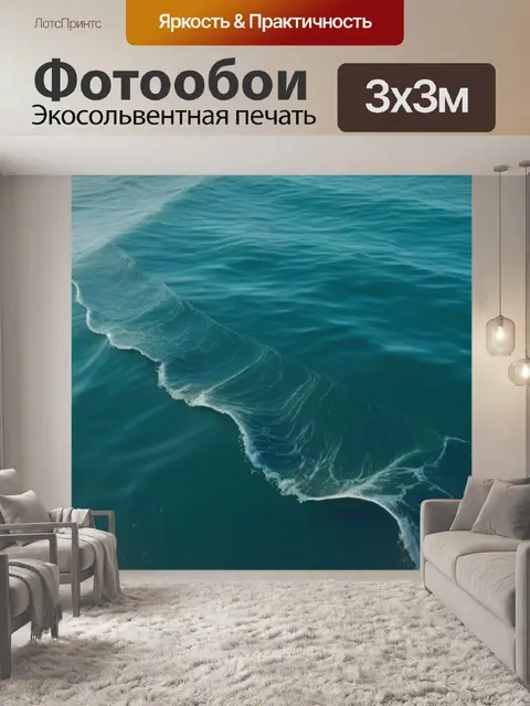 Фотообои сет, брошенный в море